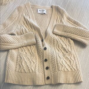 90’s oversized WOOL cardigan